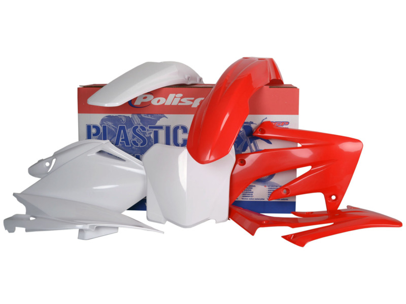 Polisport: Honda CRF250R 2008-00 (white) • TMX Graphics