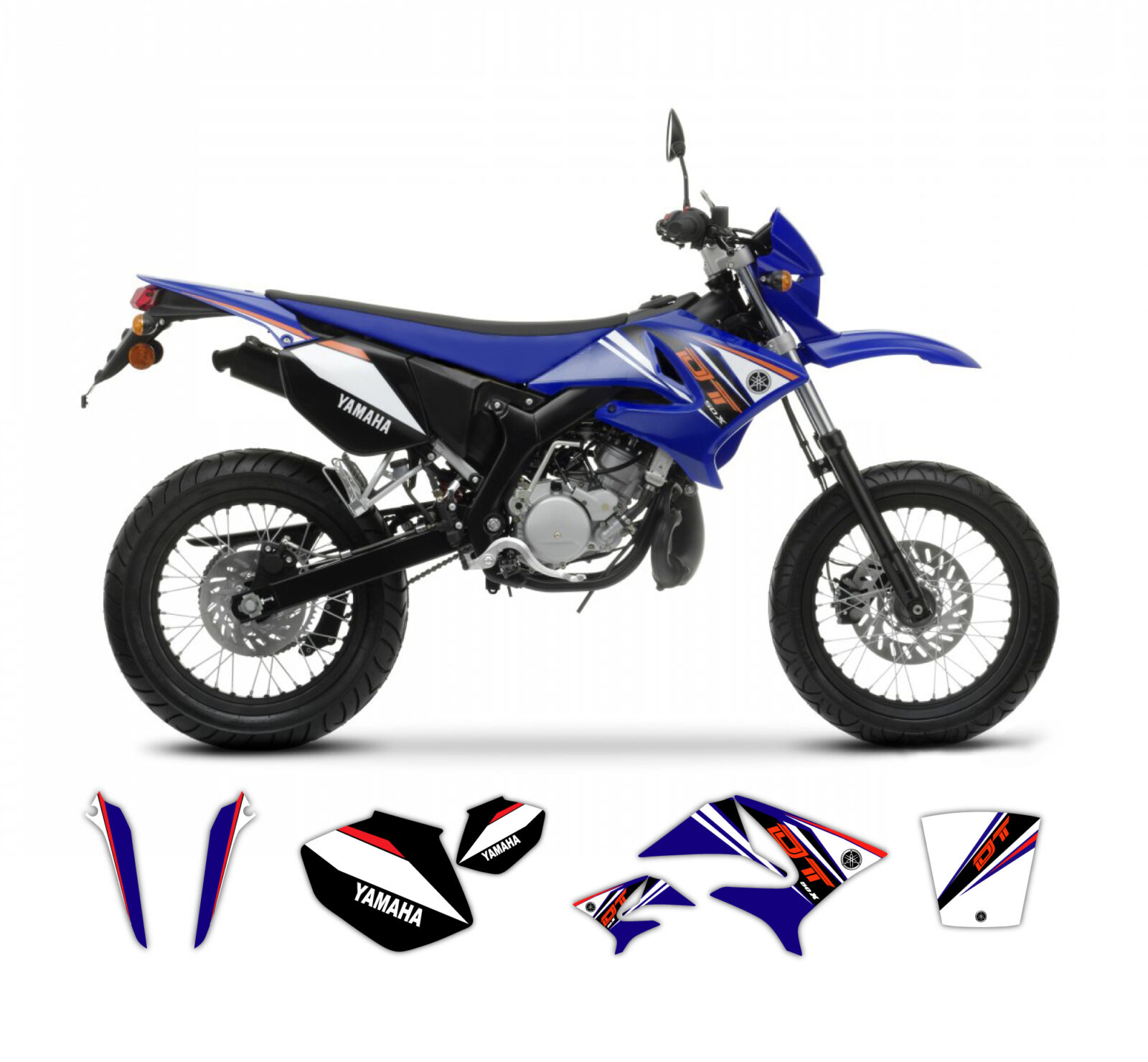 2009 Replica Series graphics kit for Yamaha DT 50 • TMX Graphics