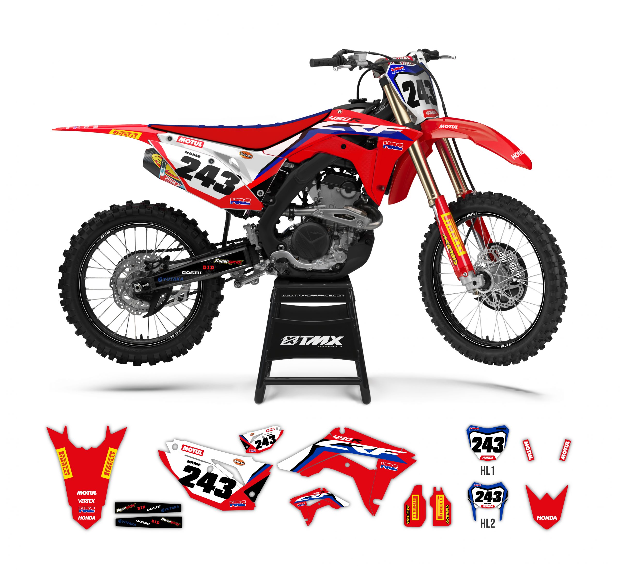 2020 crf450r graphics