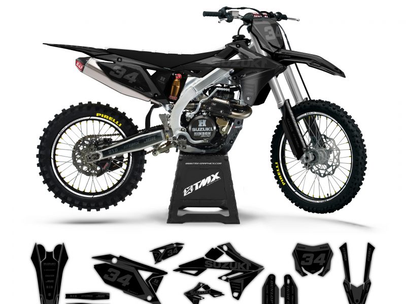 Racers Series graphics kit for Suzuki • TMX Graphics