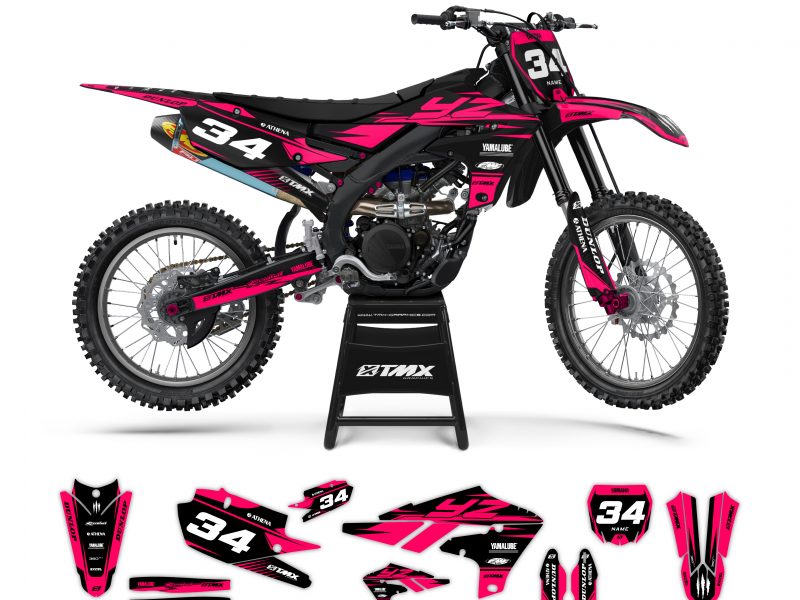 Graffiti (Playbike) Series graphics kit for Yamaha • TMX
