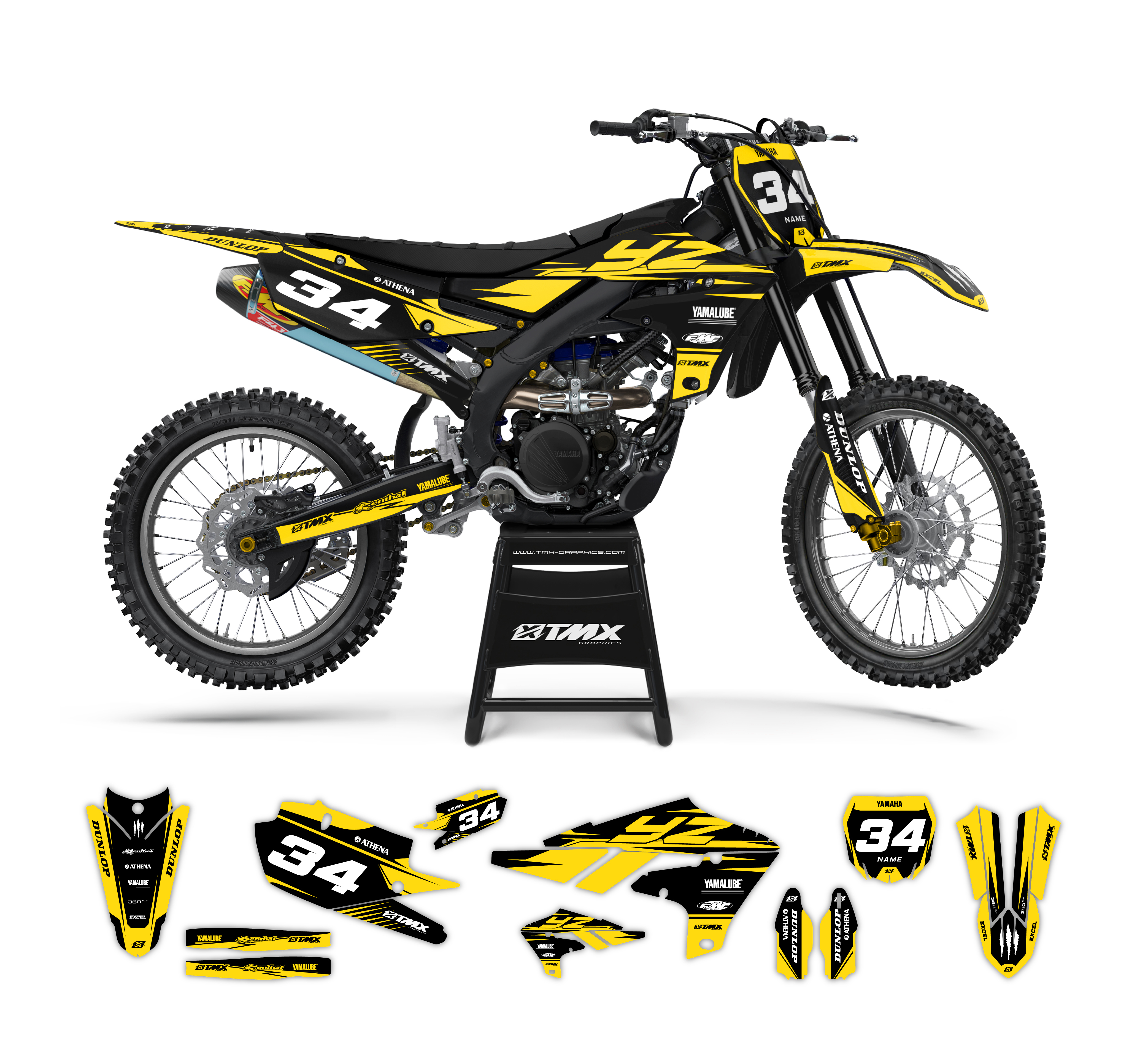 Step Up Series graphics kit for Yamaha • TMX Graphics