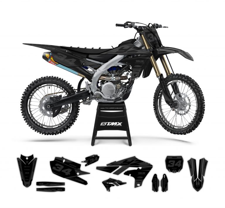 noname　250 GREY TA.effects Step Up Series graphics kit for Yamaha • TMX Graphics