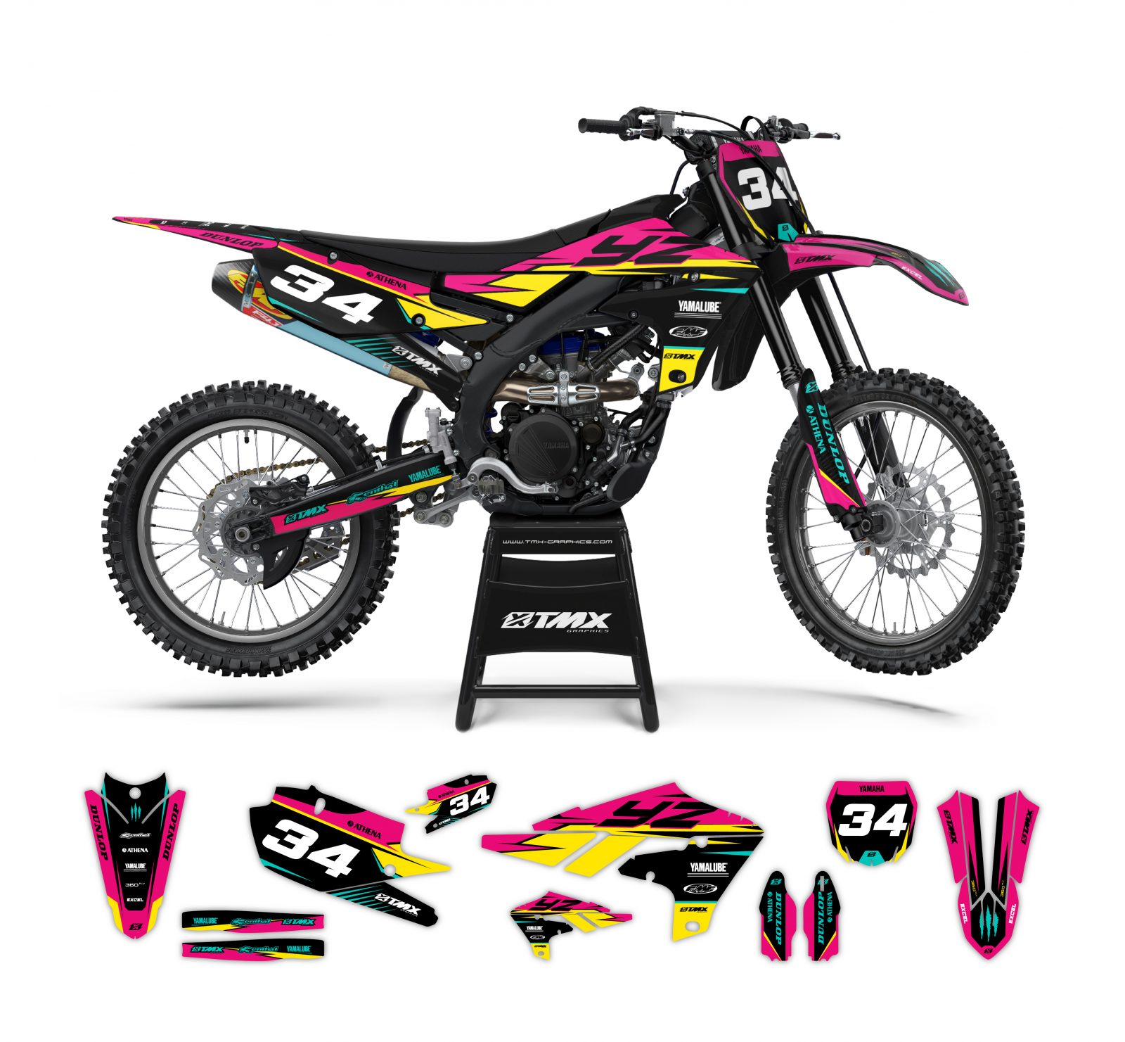Step Up Series graphics kit for Yamaha • TMX Graphics