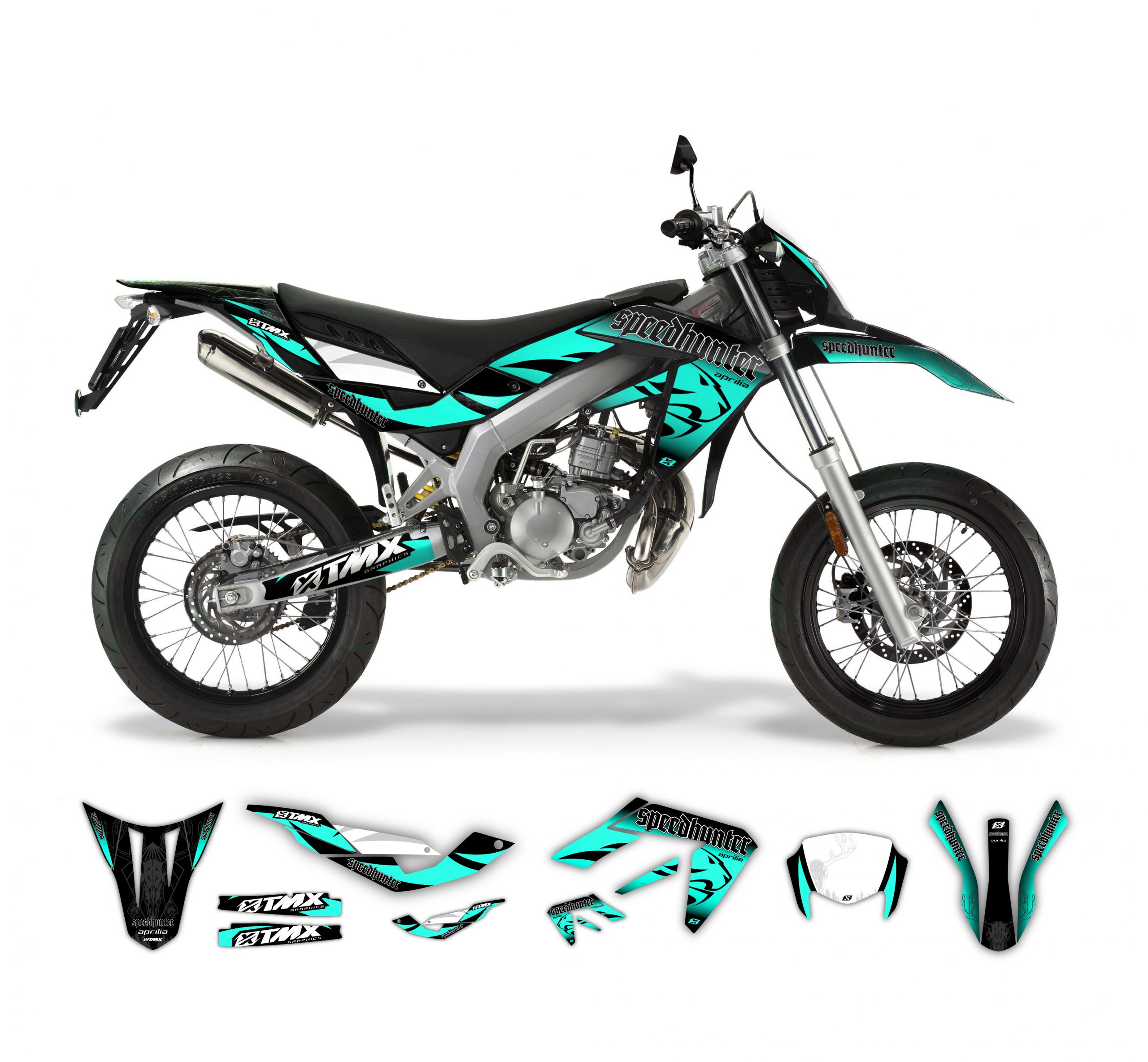 SpeedHunter Series graphics kit for Aprilia RX and SX, 50 and 125