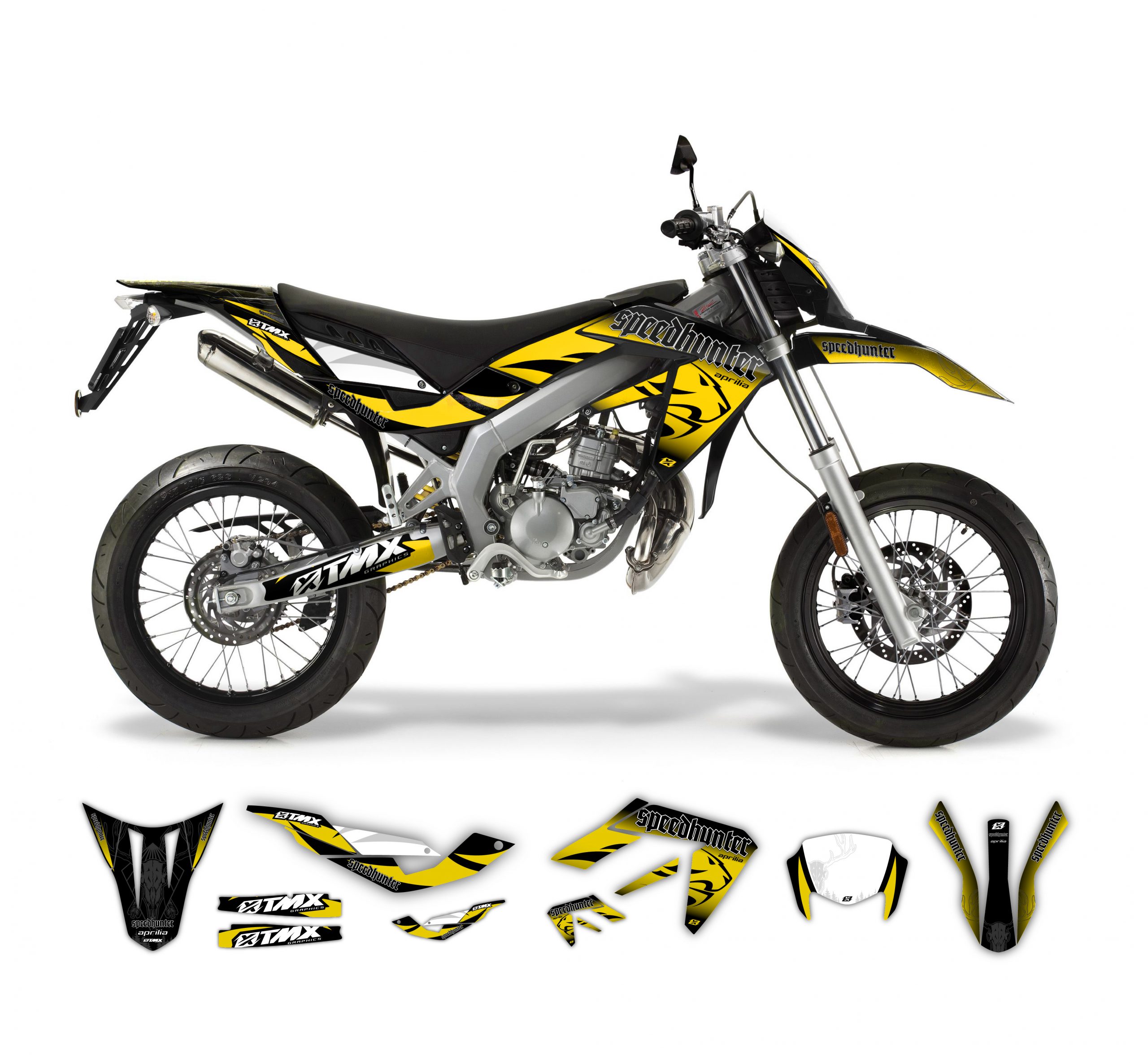 SpeedHunter Series graphics kit for Aprilia RX and SX, 50 and 125