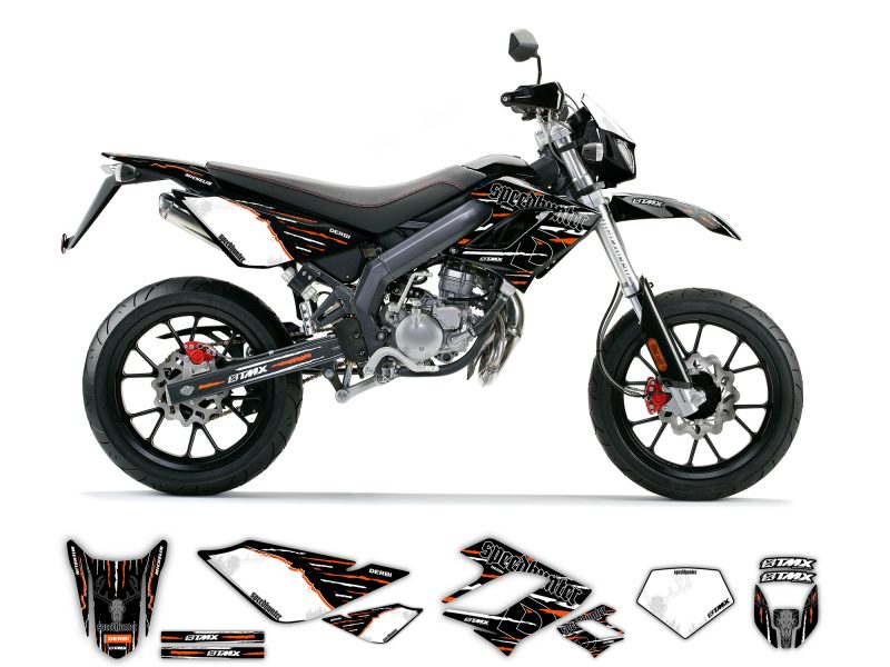 Jeu D'autocollants Adhésifs D'origine Pour Gilera Dakota 350 BI-4 - Réf. 328241