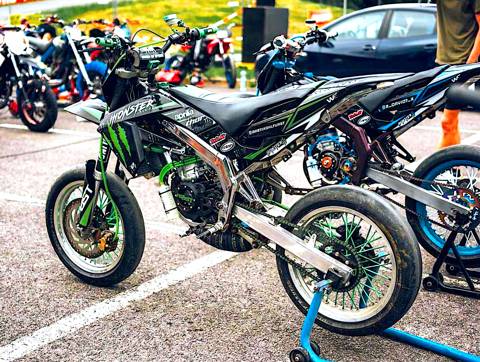 Monster Series graphics kit for Aprilia RX and SX, 50 and 125