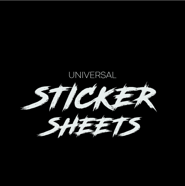 Graphics • Other • Universal Sticker Sheets• TMX Graphics