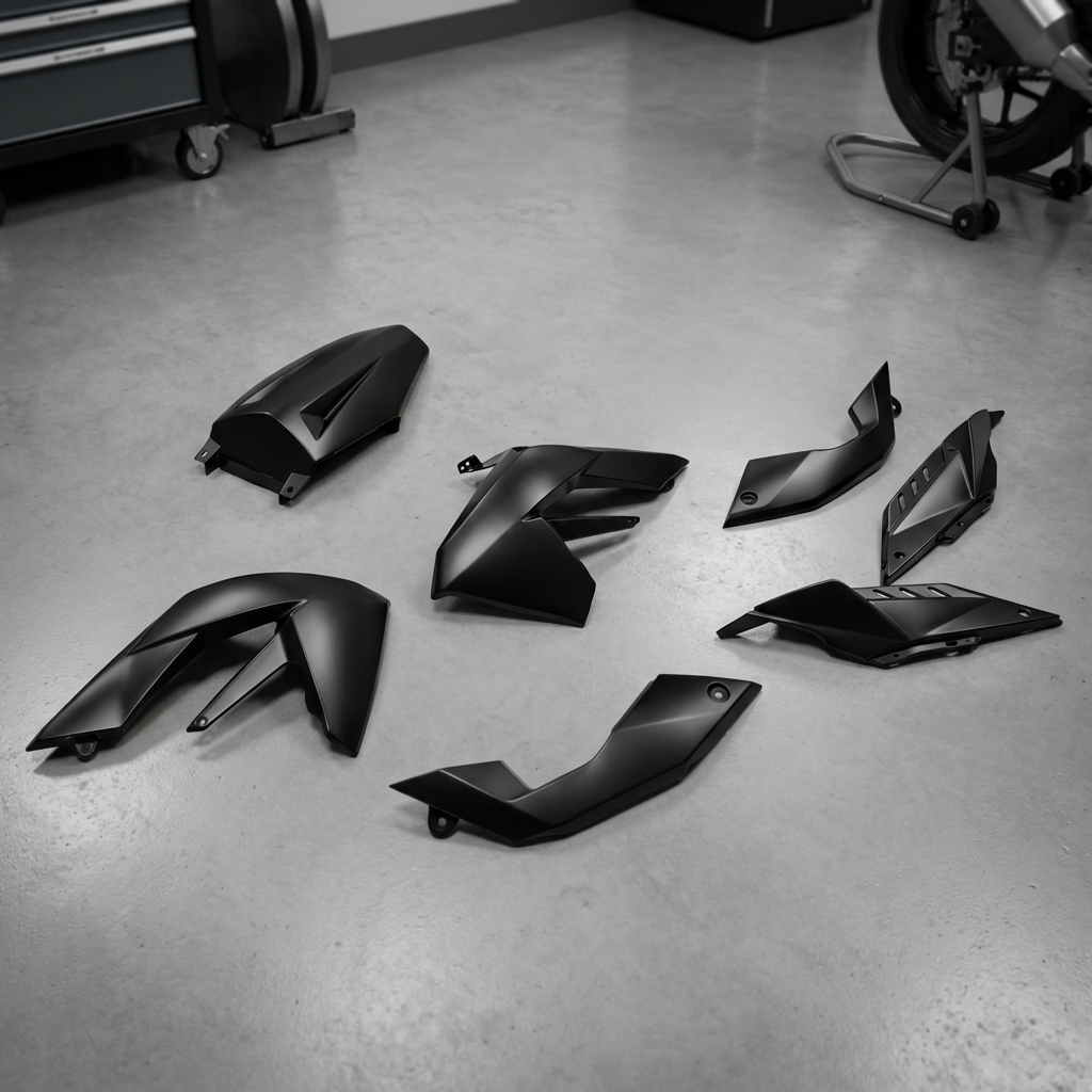 Aprilia 50 (RX and SX | 2006-2017) OEM Plastics kit – 7 pieces