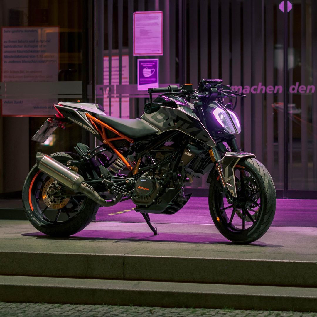 Duke 250 Ktm Duke 125 Colour Variants Sting Series Graphics Kit