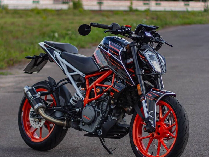Shinobi Series graphics kit for KTM Duke 125 to 390 • TMX Graphics