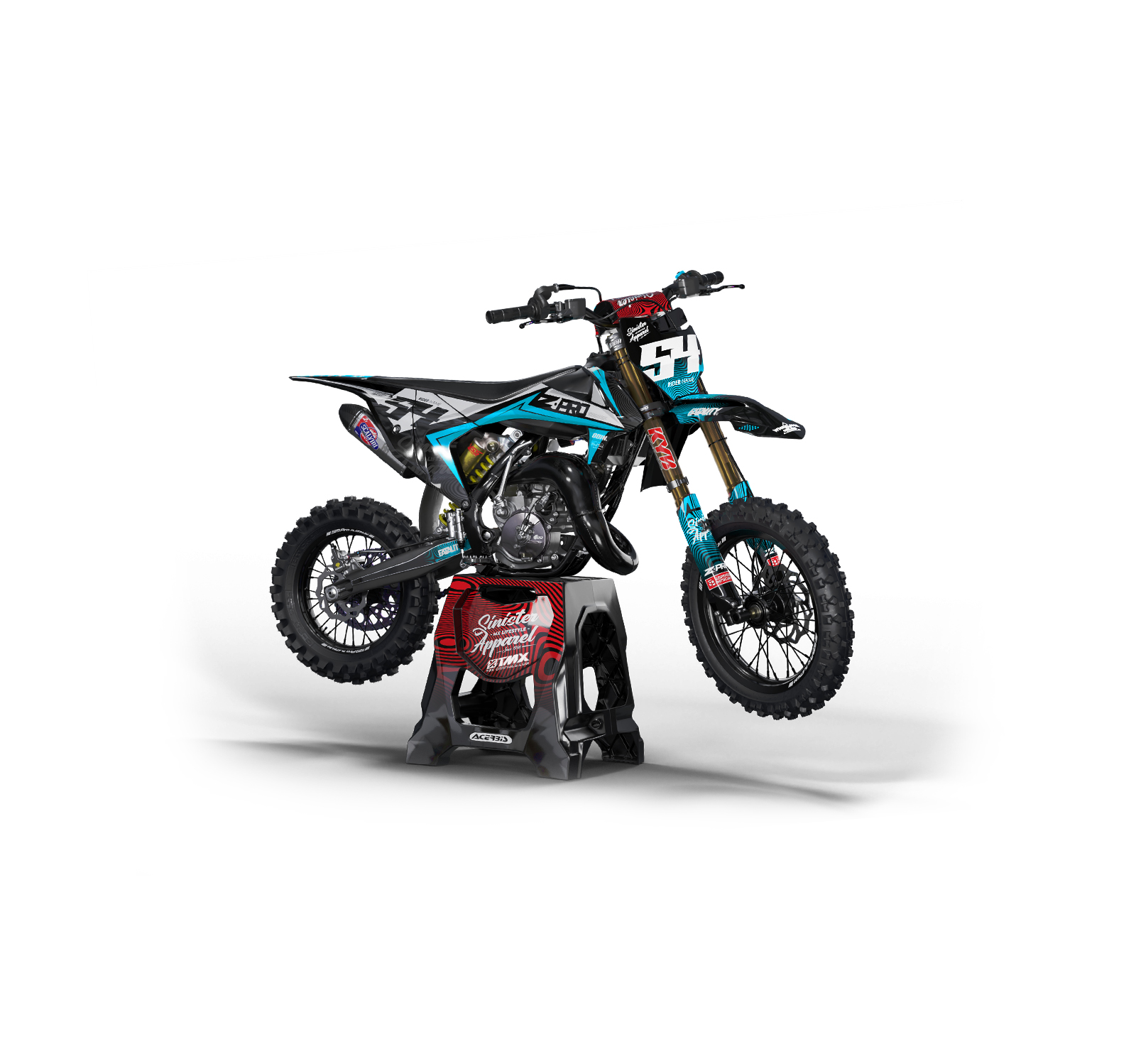 Sinister Series graphics kit for GasGas • TMX Graphics