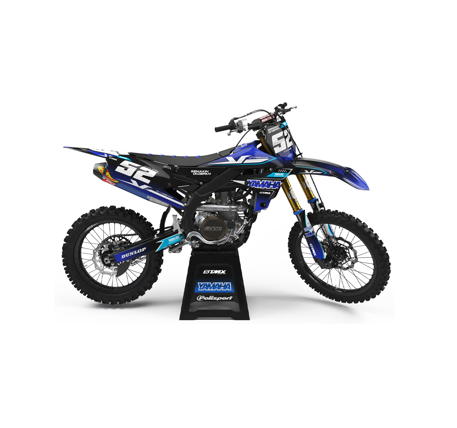 Rampant Series graphics kit for Yamaha • TMX Graphics