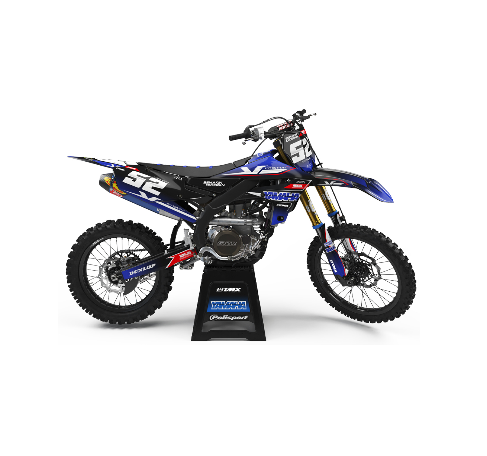 Rampant Series graphics kit for Yamaha • TMX Graphics