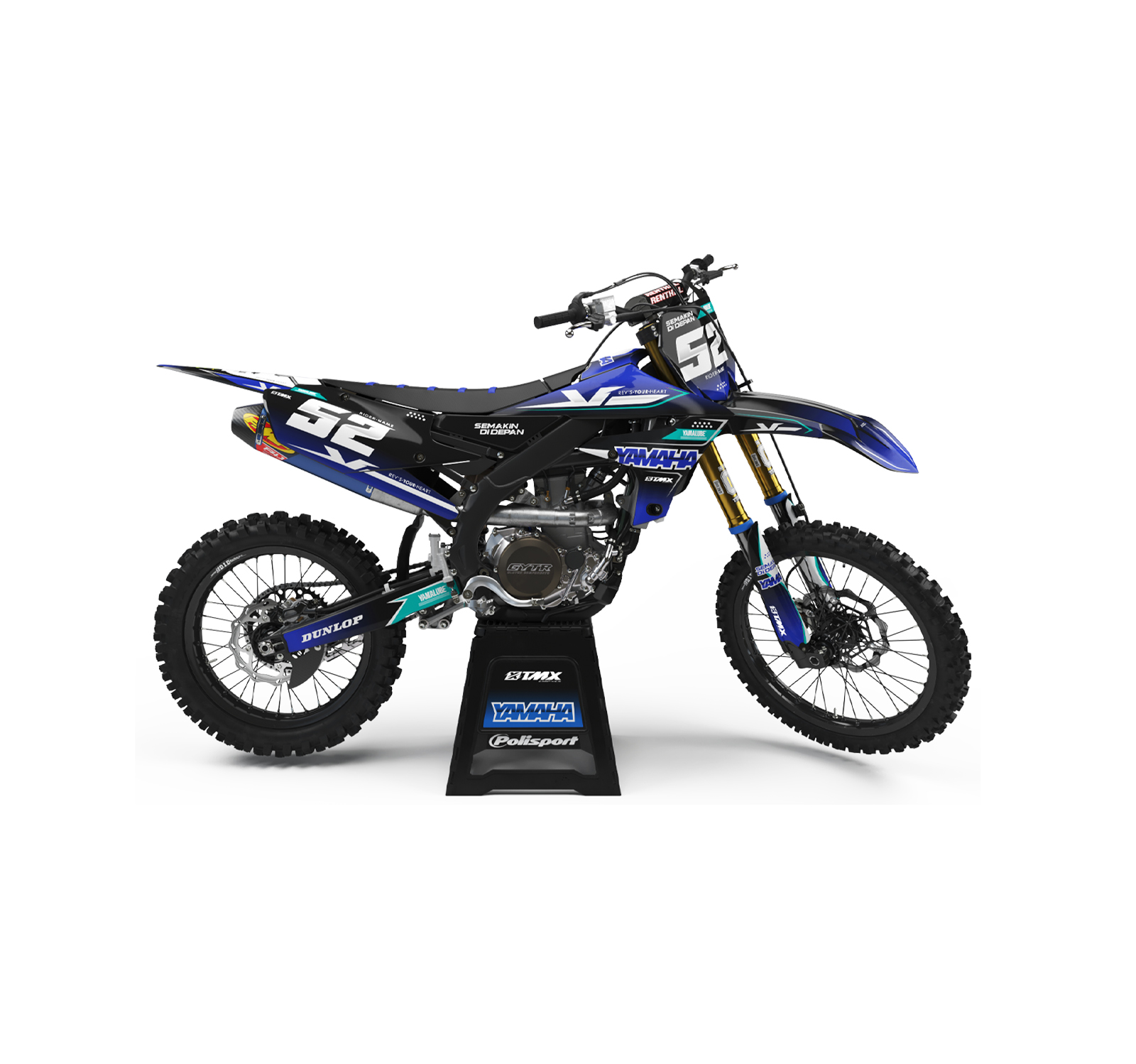 Rampant Series graphics kit for Yamaha • TMX Graphics
